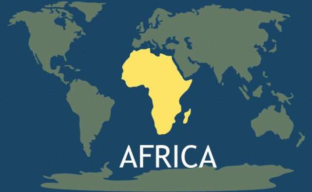 nama benua di dunia afrika