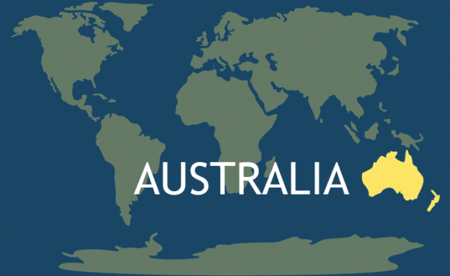 nama benua di dunia australia